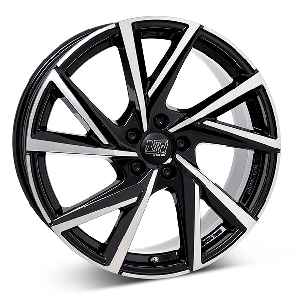 MSW 80 G.BLK/POL 7.5x19 5/108 ET42 CB65.1