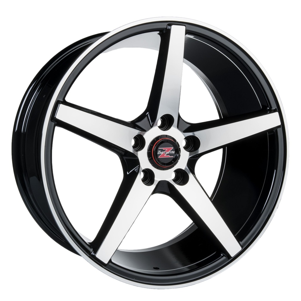 BARZETTA CAPITANO BLACK POLISHED 8.5x19 5/108 ET40 CB65.1