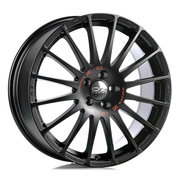 OZ SUPERTURISMO BLACK 7x16 4/100 ET37 CB68.1