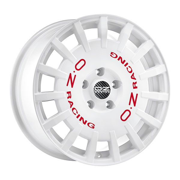 OZ RALLY RACING WHITE 8x17 5/100 ET48 CB68.1