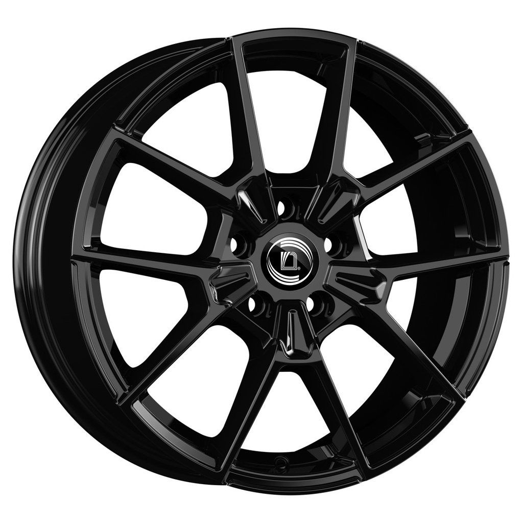 DIEWE NEVE GLOSSY BLACK 8x18 5/112 ET45 CB57.1