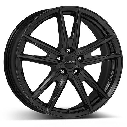 DEZENT KF BLACK 7.5x19 5/114.3 ET45 CB66.1