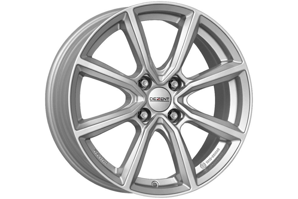 DEZENT TN SILVER 6.5x17 4/108 ET28 CB65.1