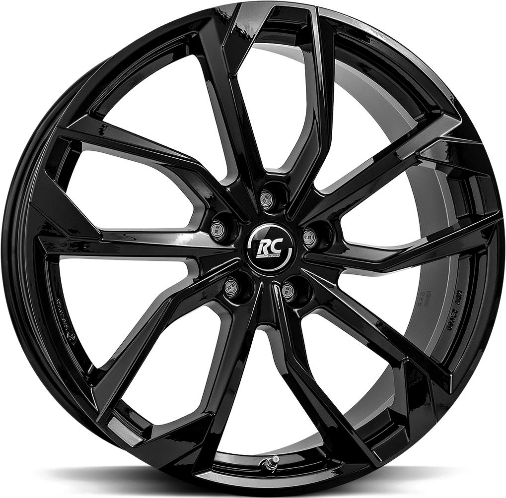 BROCK RC34 SHINY BLACK 7.5x19 5/114.3 ET46 CB66.1