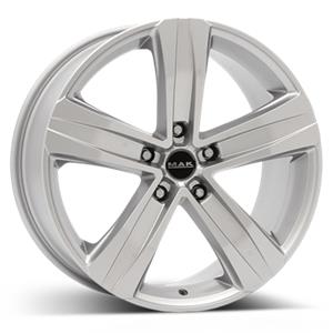 MAK STONE 5 SILVER 7.5x18 5/118 ET45 CB71.1