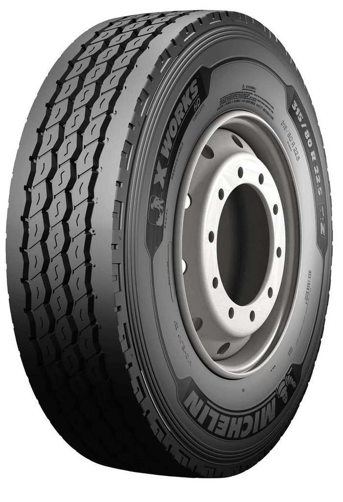 315/80R22.5 156/150K MICHELIN X WORKS HD Z