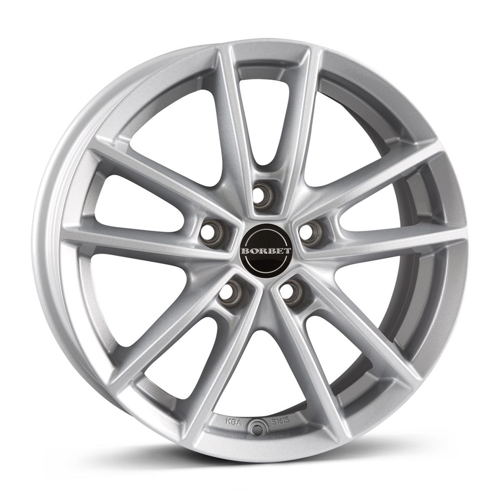 BORBET W CRYSTAL SILV 6.5x16 5/114.3 ET45 CB72.5