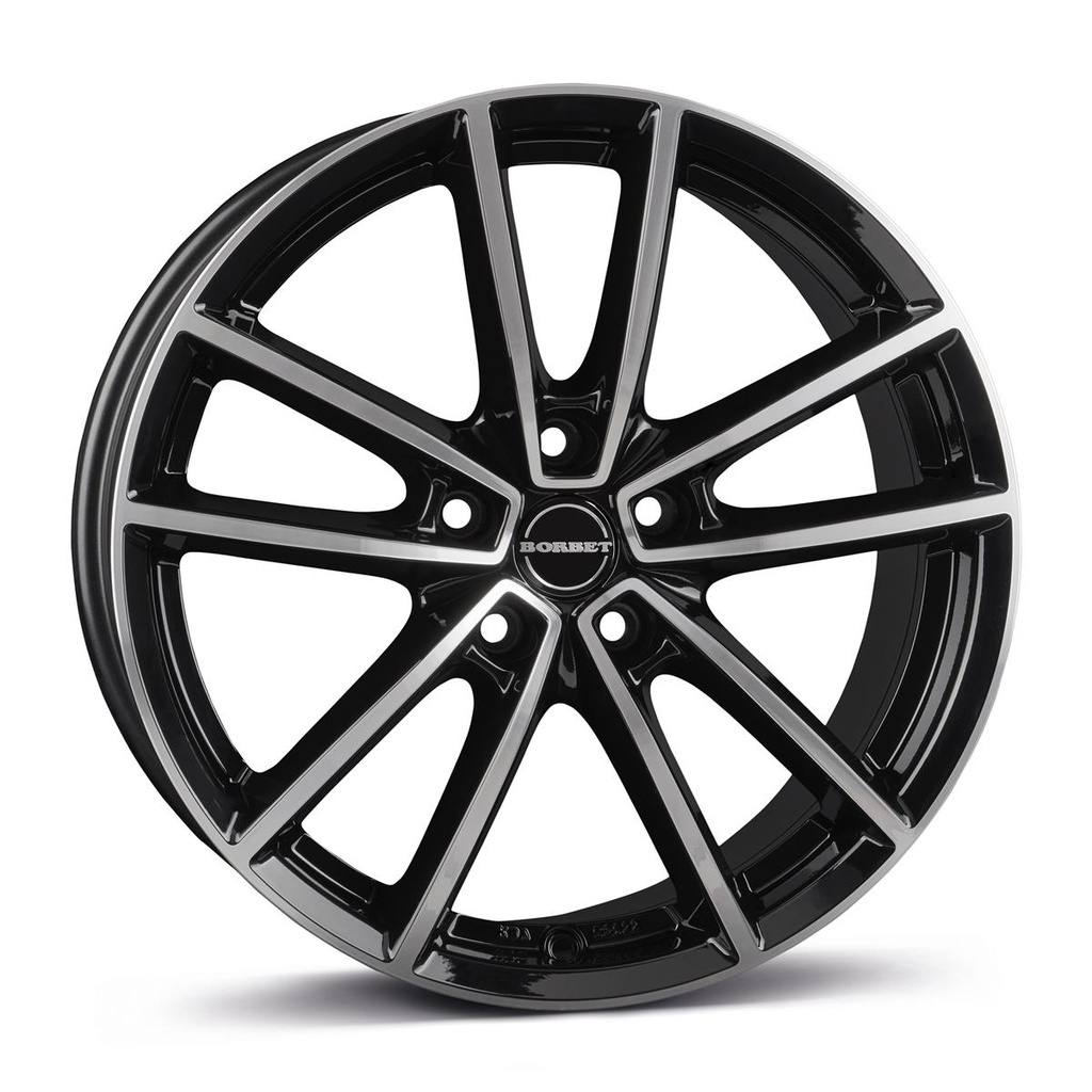 BORBET W BLACK POL GLOSS 8x18 5/112 ET44 CB66.5