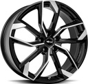 BROCK RC34 BLACK FULL POLISH 6.5x16 5/114.3 ET50 CB67.1