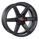 BARZETTA TERRENO MATTBLACK 7x16 6/139.7 ET30 CB106.2