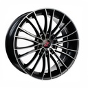 BARZETTA MAGNIFICO BLACK POLISHED 8x18 5/108 ET40 CB71.6