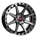 BARZETTA ATV BLACK POLISHED 7x14 4/115 ET10 CB89.1