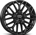GMP MATERIA GLOSSY BLACK 8.5x20 5/120 ET40 CB63.4