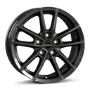 BORBET W MISTRAL ANTRACITE GLOSSY 6x15 5/112 ET43 CB66.6